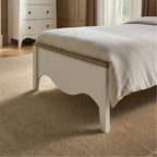CuddleCo Clara Single Bed - White and Ash