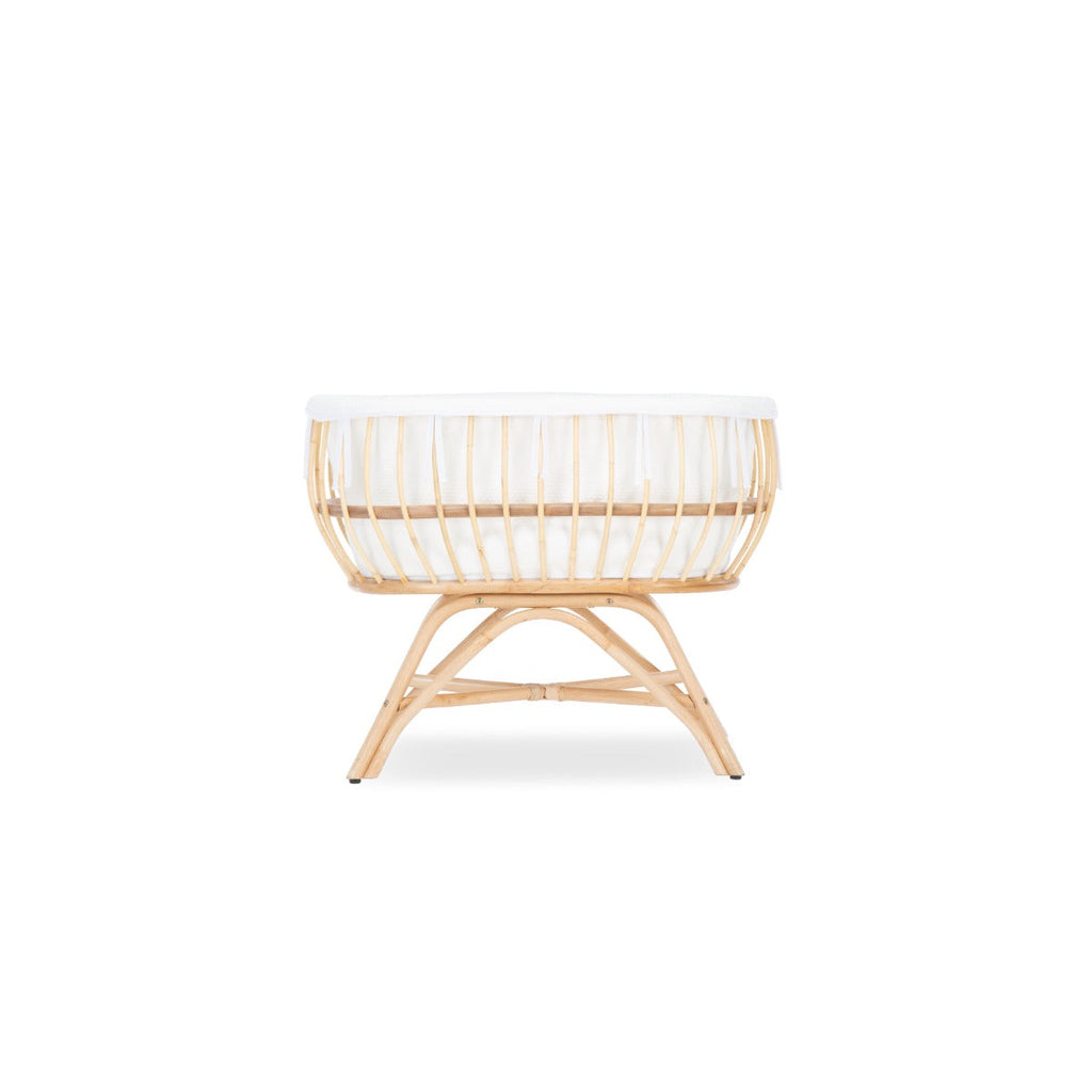 CuddleCo Aria Crib  - Rattan 3