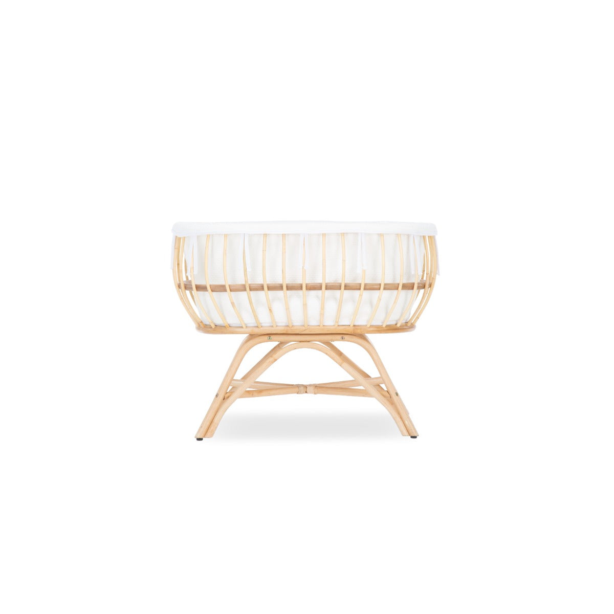 CuddleCo Aria Crib  - Rattan 3