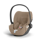Cybex COYA Fold Cot Travel System Bundle - Style Cozy Beige & Rose Gold Frame