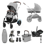 Cybex e-Gazelle S Cloud T Plus Bundle - Stone Grey