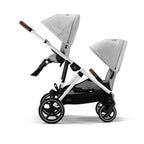 Cybex Gazelle S Twin Pushchair- Lava Grey