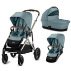 Cybex Gazelle S Double Pushchair- Stormy Blue
