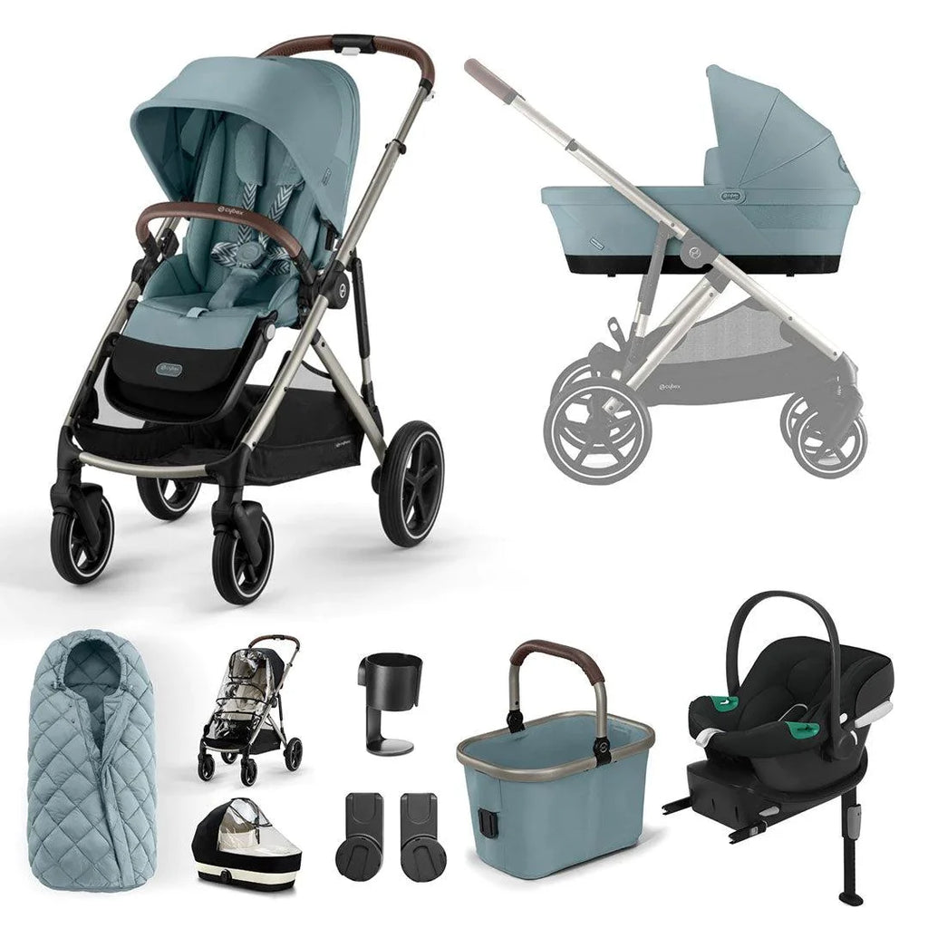Cybex Gazelle S Comfort Bundle - Stormy Blue