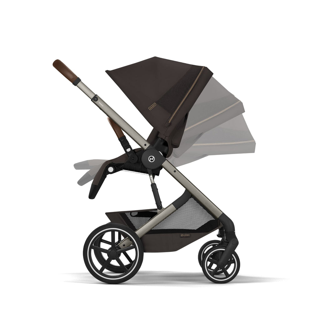 Cybex Balios + Fold Cot Accessory Bundle - Chocolate Brown