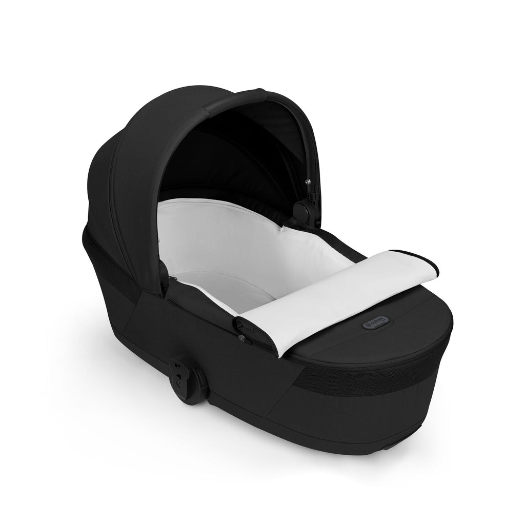 Cybex Balios + Fold Cot Accessory Bundle - Moon Black