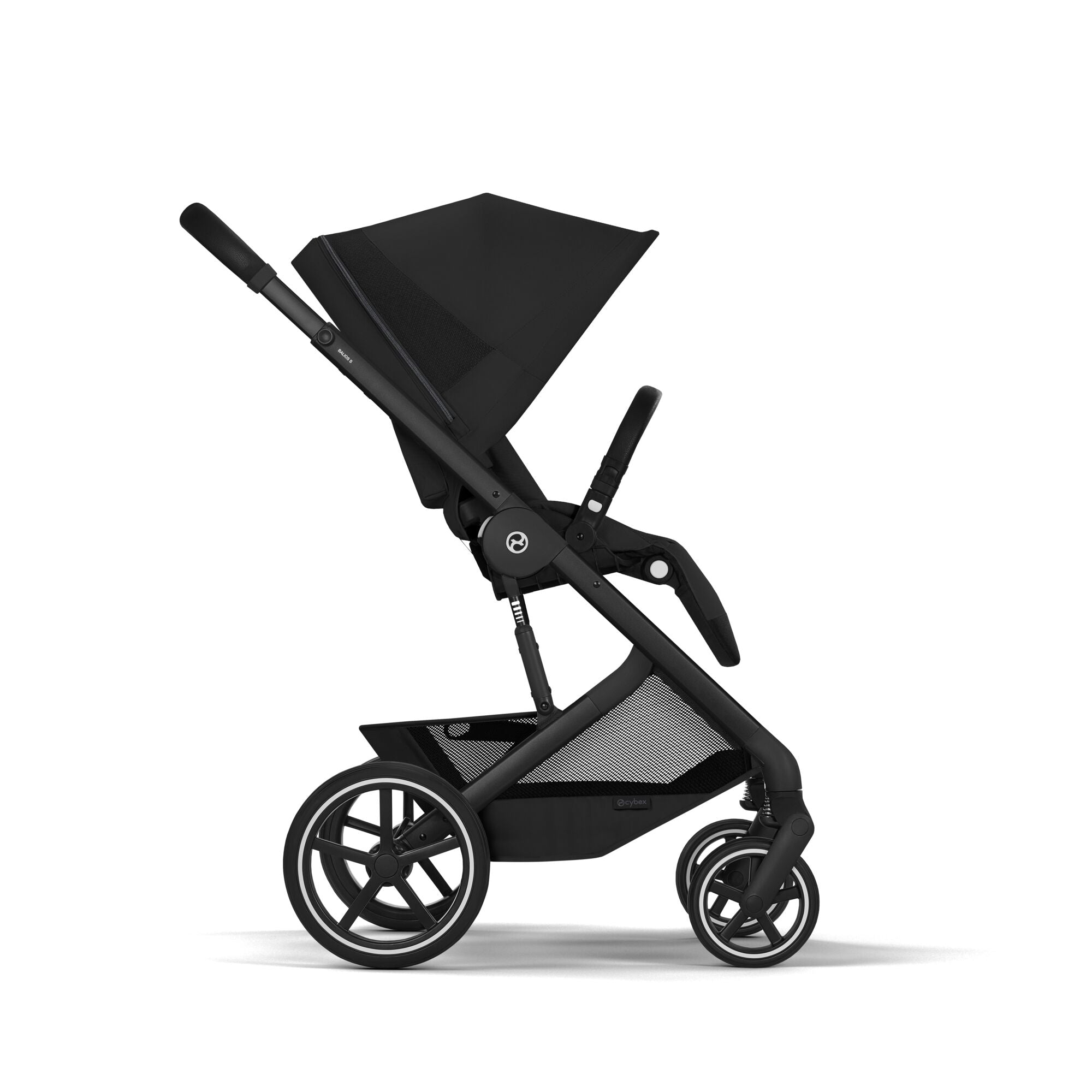 Cybex Balios + Fold Cot Accessory Bundle - Moon Black