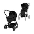 Cybex Balios S Lux Pushchair incl. Foldable Carry Cot - Moon Black