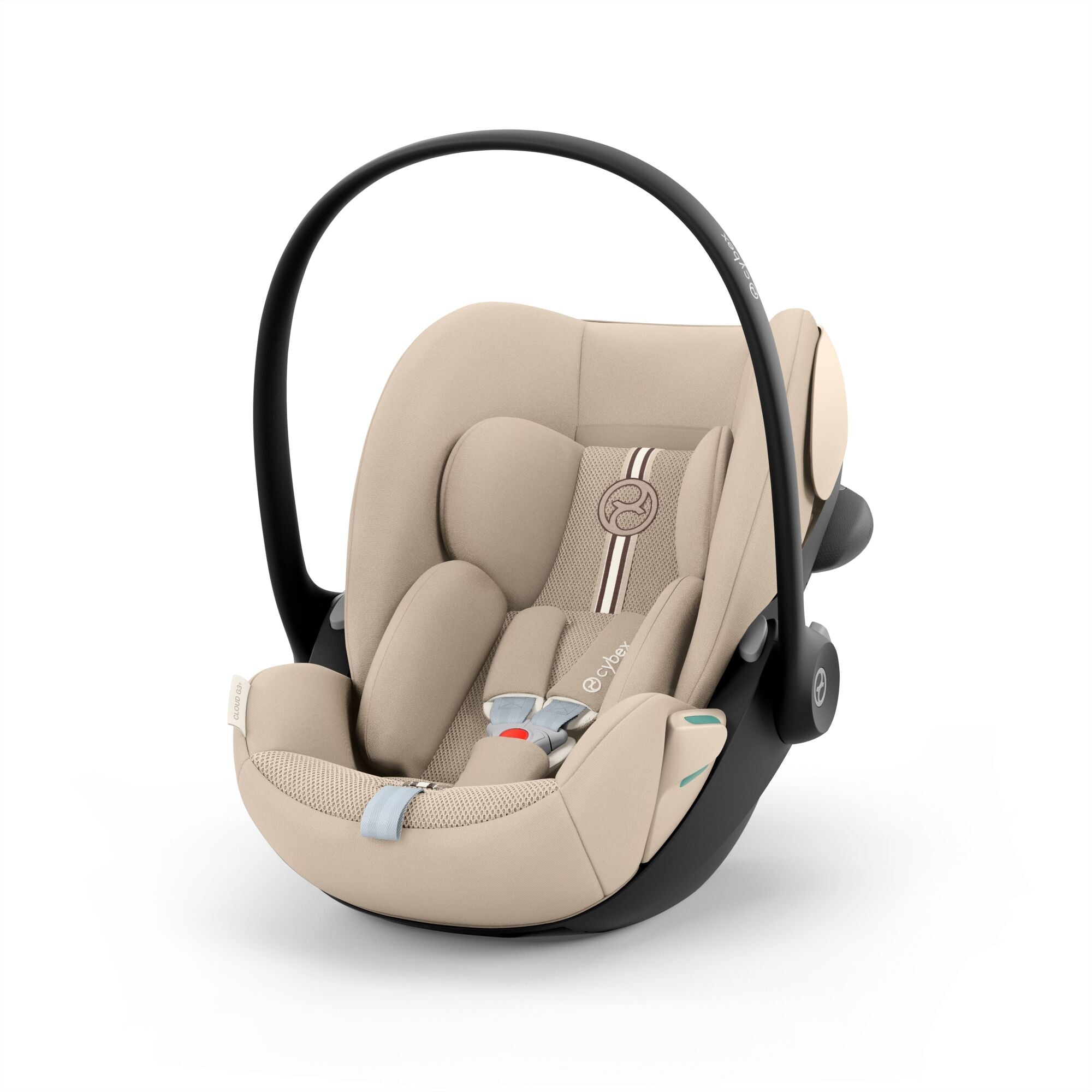 Cybex Balios + Fold Cot Travel System Bundle - Almond Beige