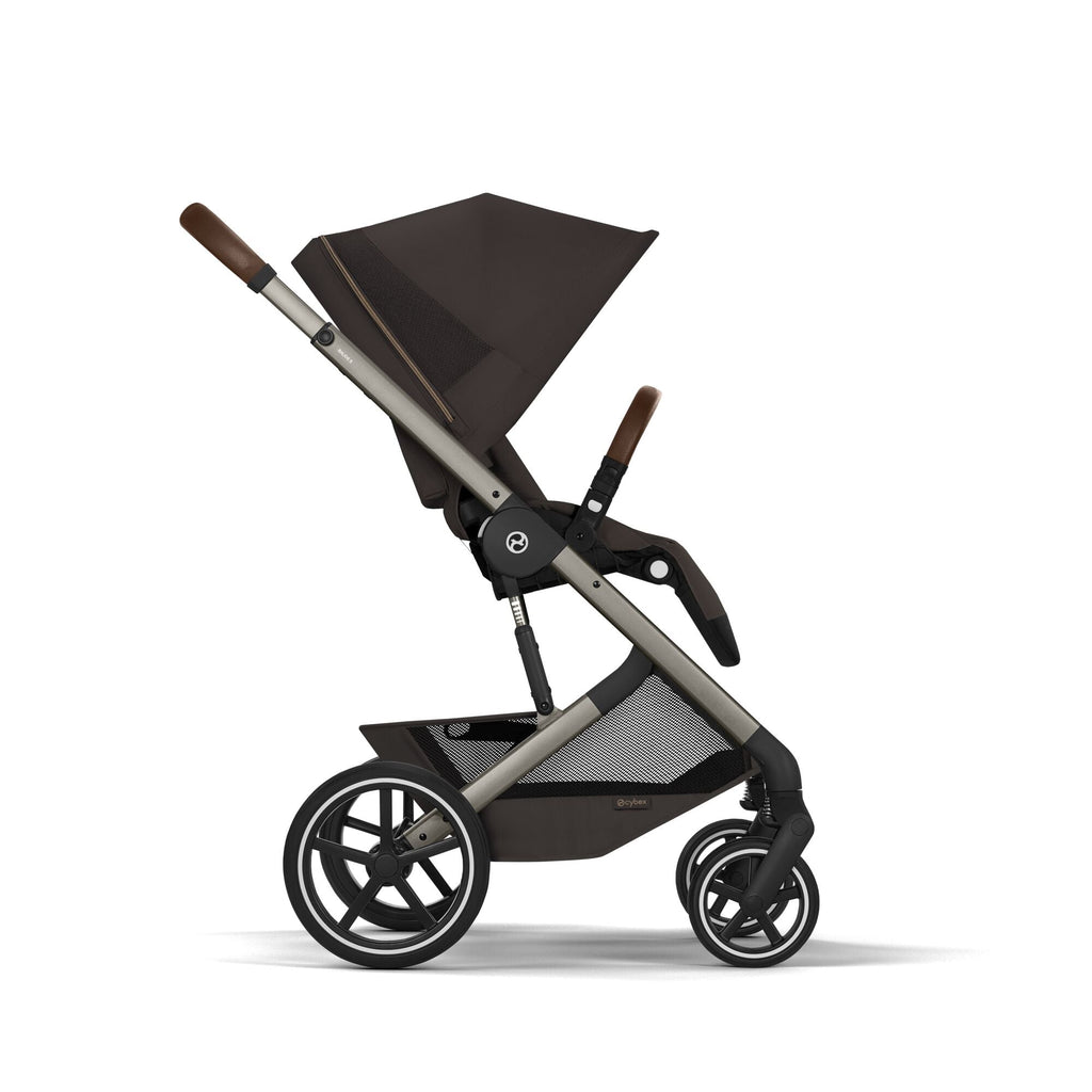Cybex Balios + Fold Cot Travel System Bundle - Chocolate Brown