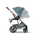 Cybex Balios + Fold Cot Travel System Bundle - Stormy Blue