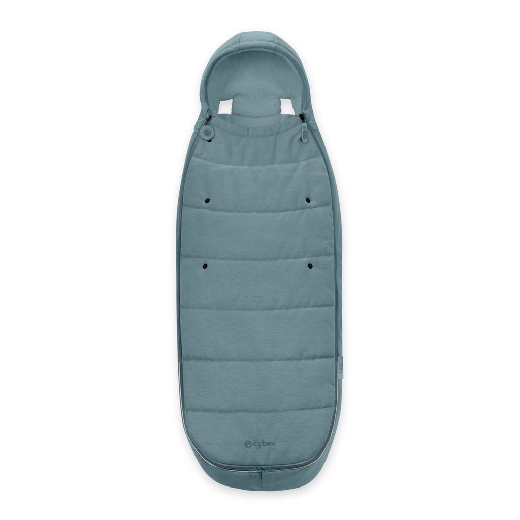 Cybex Balios + Fold Cot Travel System Bundle - Stormy Blue