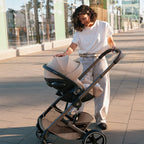Cybex Balios + Fold Cot Ultimate Travel System Bundle - Moss Green