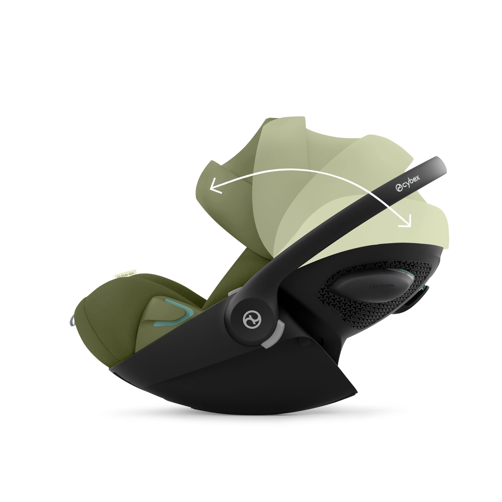Cybex Cloud G3 i-Size Plus Car Seat - Moss Green