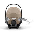 Cybex Cloud T Plus i-Size Car Seat - Cozy Beige