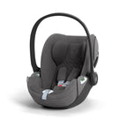 Cybex e-PRIAM Fold Cot Accessory Bundle - Style City Grey & Matt Black Frame