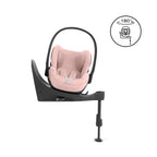 Cybex Mios Fold Cot Ultimate Travel System Bundle - Style Peach Pink & Matt Black Frame