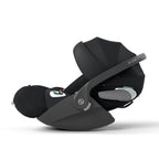 Cybex e-PRIAM Fold Cot Travel System Bundle - Style Sepia Black & Matt Black Frame