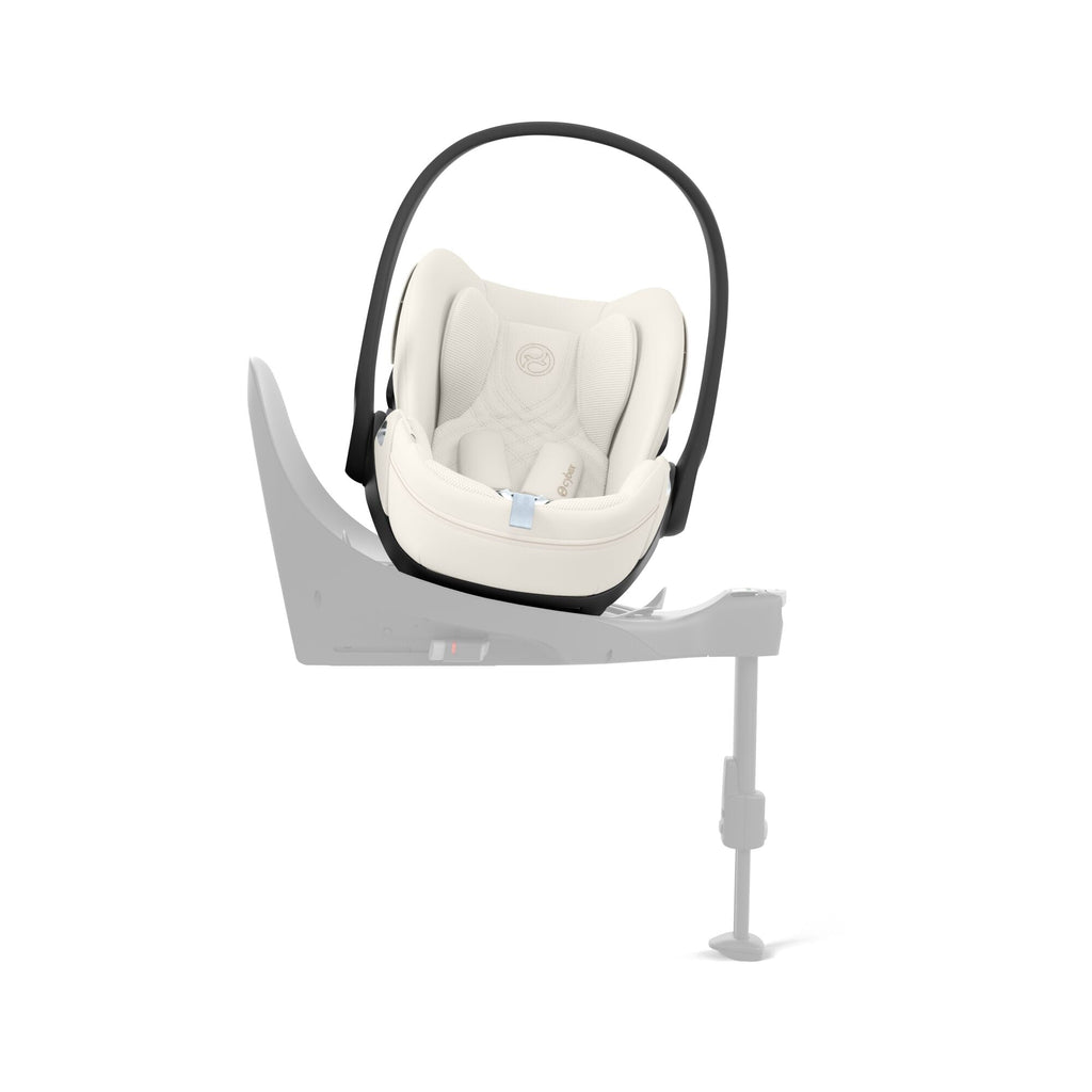 Cybex Mios Fold Cot Travel System Bundle - Style Off White & Rose Gold Frame