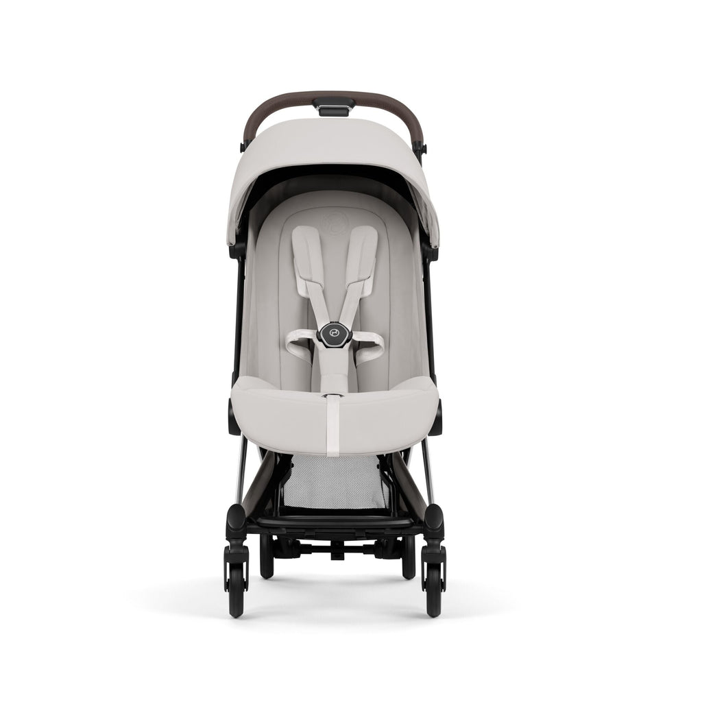 Cybex Coya Style Pushchair - City Grey with Chrome Brown Frame