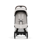 Cybex COYA Fold Cot Ultimate Travel System Bundle - Style City Grey & Chrome Brown Frame