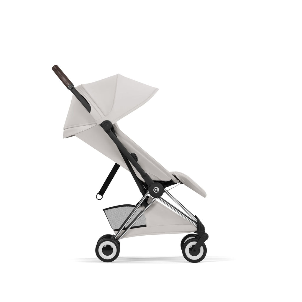 Cybex Coya Style Pushchair - City Grey with Chrome Brown Frame