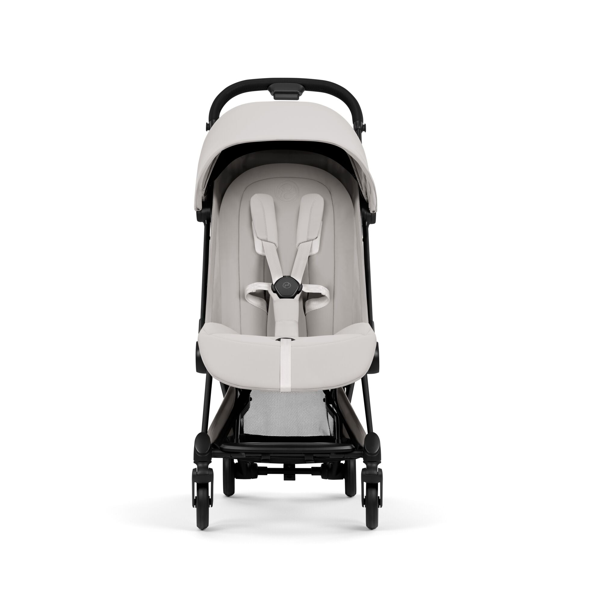 Cybex Coya Fold Cot Travel System Bundle - Style City Grey with Matt Black Frame