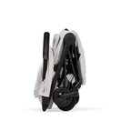 Cybex Coya Fold Cot Travel System Bundle - Style City Grey with Matt Black Frame