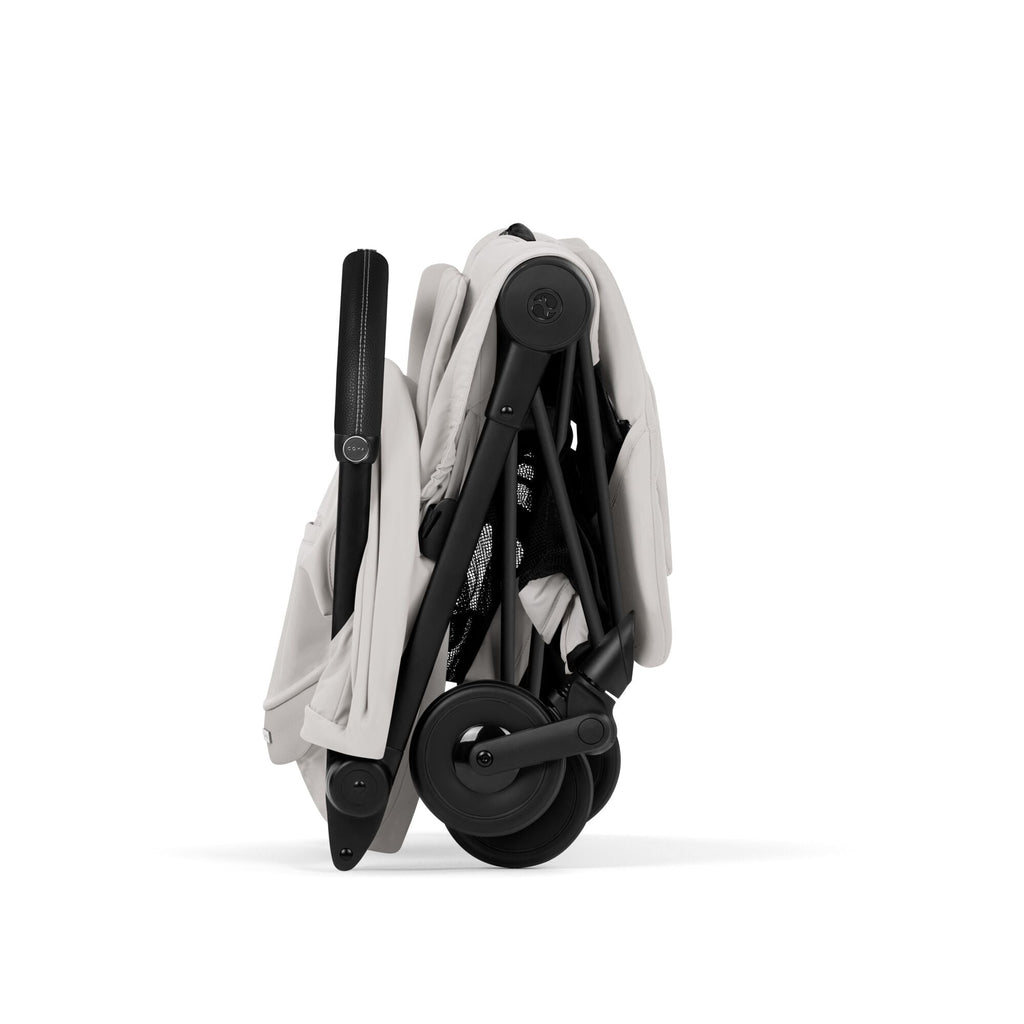 Cybex COYA Fold Cot Ultimate Travel System Bundle - Style City Grey & Matt Black Frame