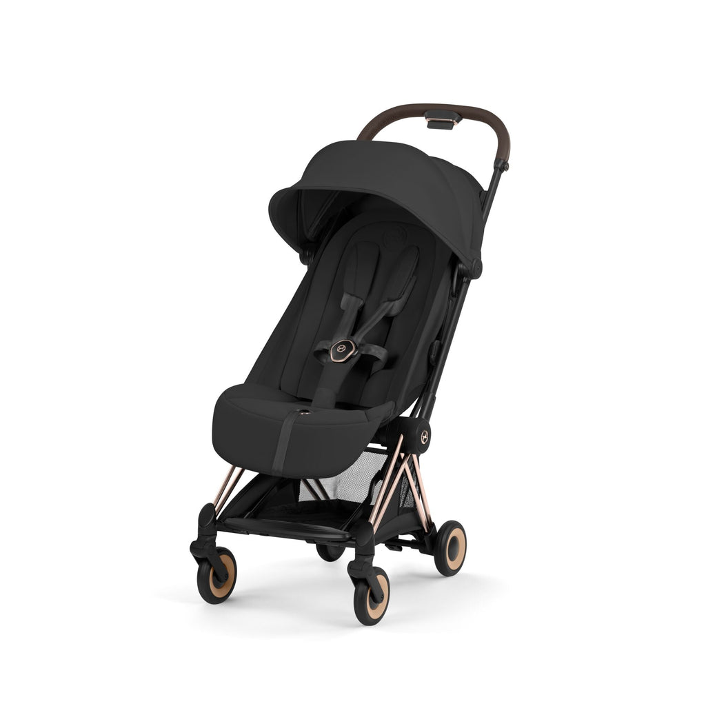 Cybex Coya Style Pushchair - Sepia Black with Rose Gold Frame