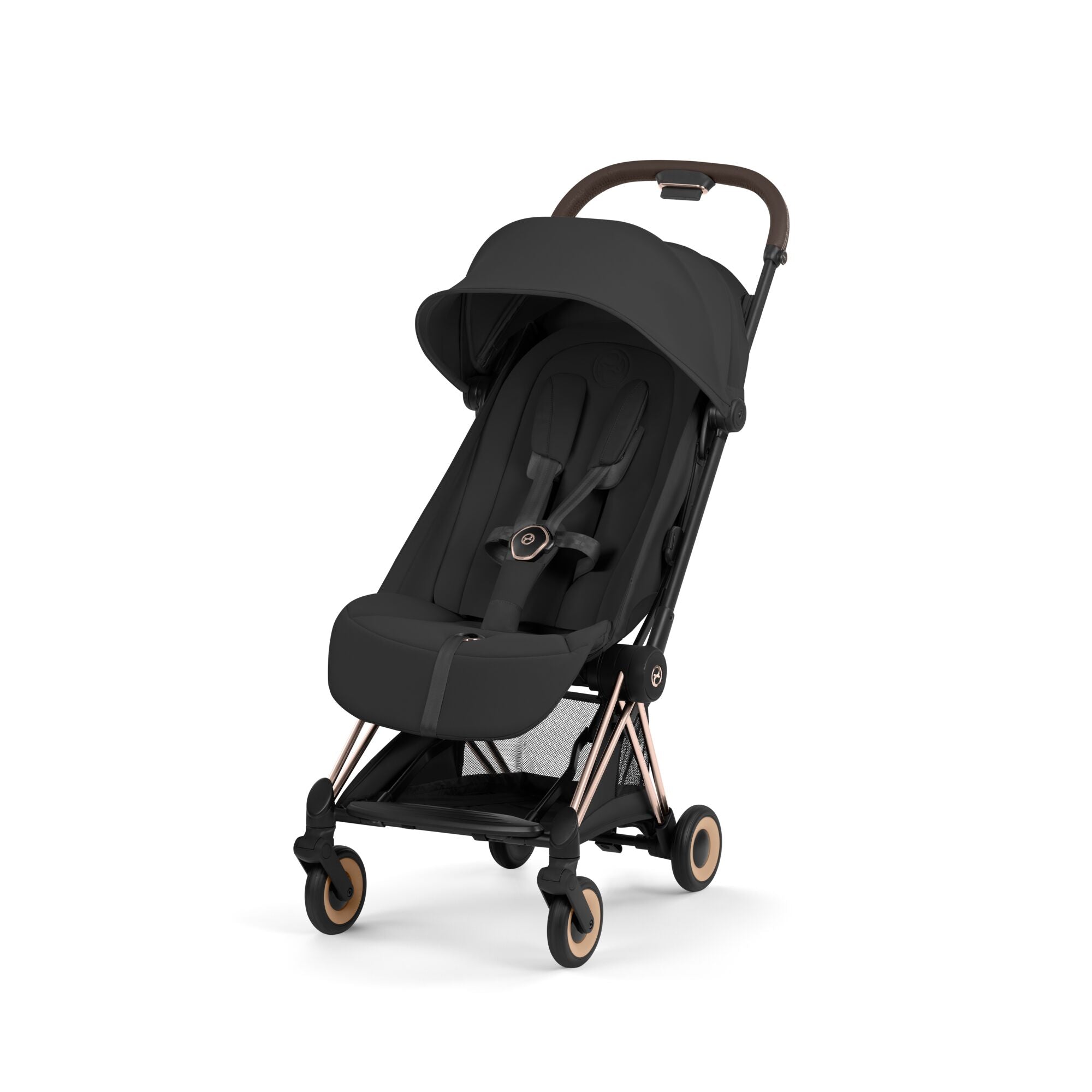 Cybex Coya Style Pushchair - Sepia Black with Rose Gold Frame