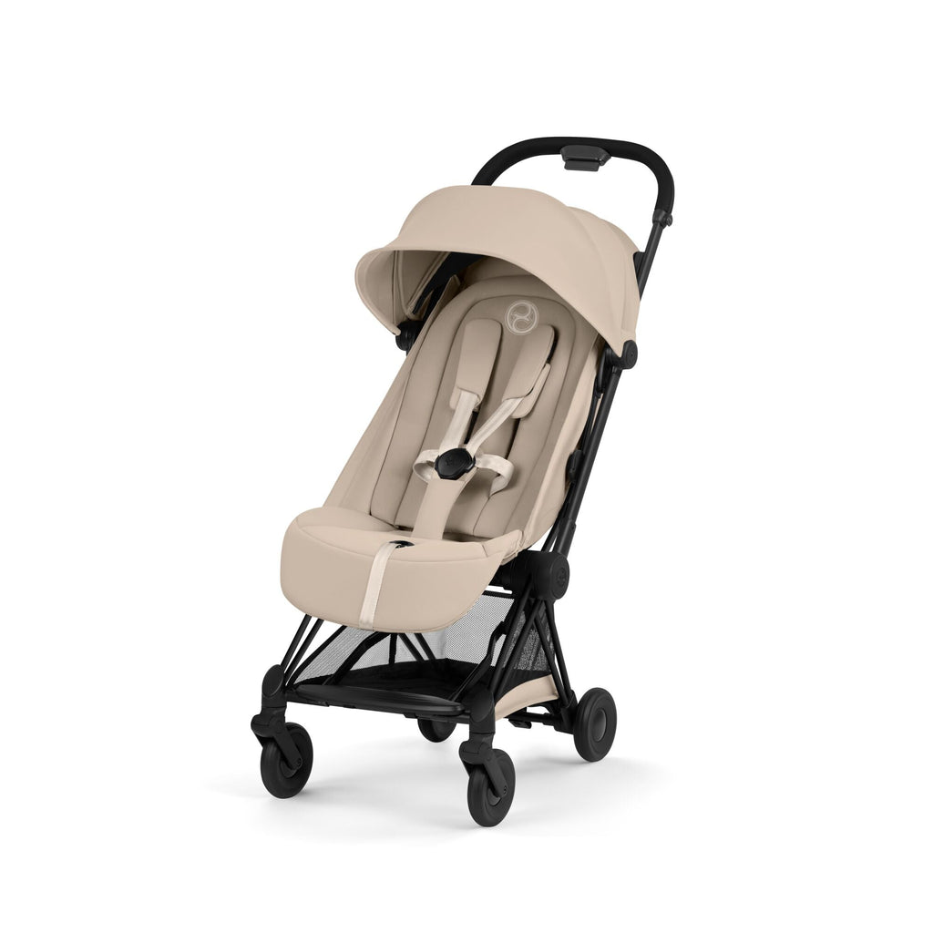 Cybex Coya Comfort Pushchair - Cozy Beige with Matt Black Frame