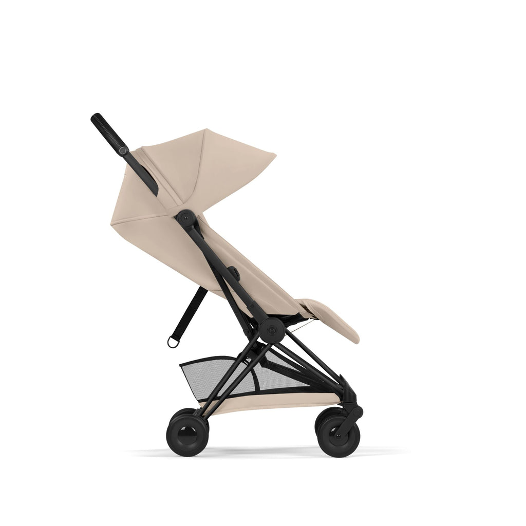 Cybex Coya Comfort Pushchair - Cozy Beige with Matt Black Frame