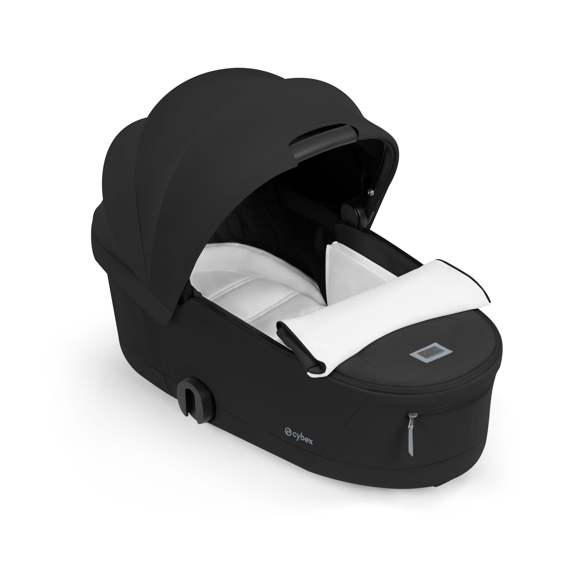 Cybex e-Priam Comfort Set  (Pushchair & Carrycot) - Sepia Black with Matt Black Frame