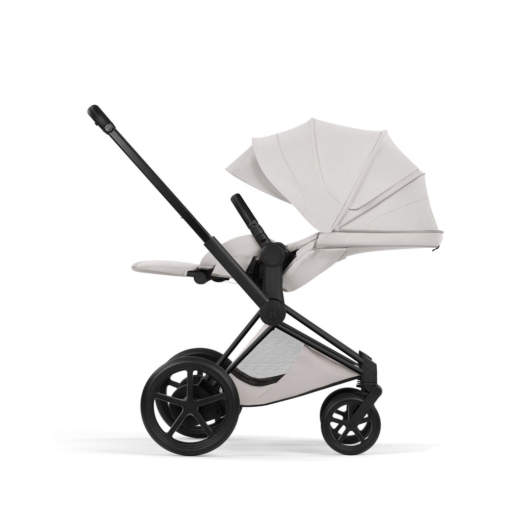Cybex ePriam Style Pushchair - City Grey with Matt Black Frame