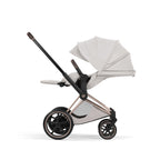 Cybex ePriam Style Pushchair - City Grey with Rose Gold Frame