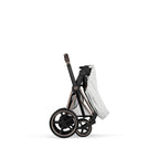 Cybex ePriam Style Pushchair - Off White with Rose Gold Frame