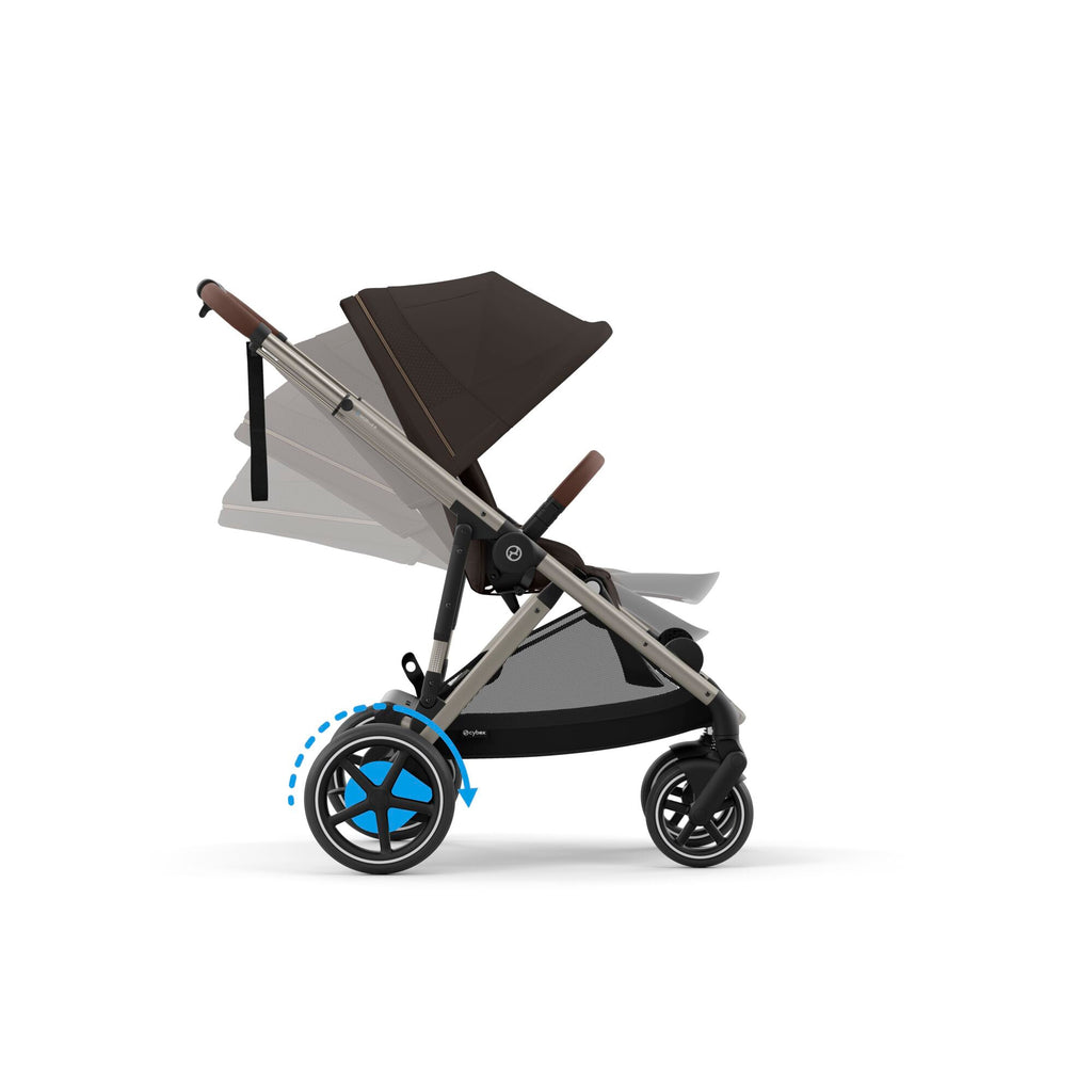 Cybex e-Gazelle S Cloud T Plus Bundle - Chocolate Brown