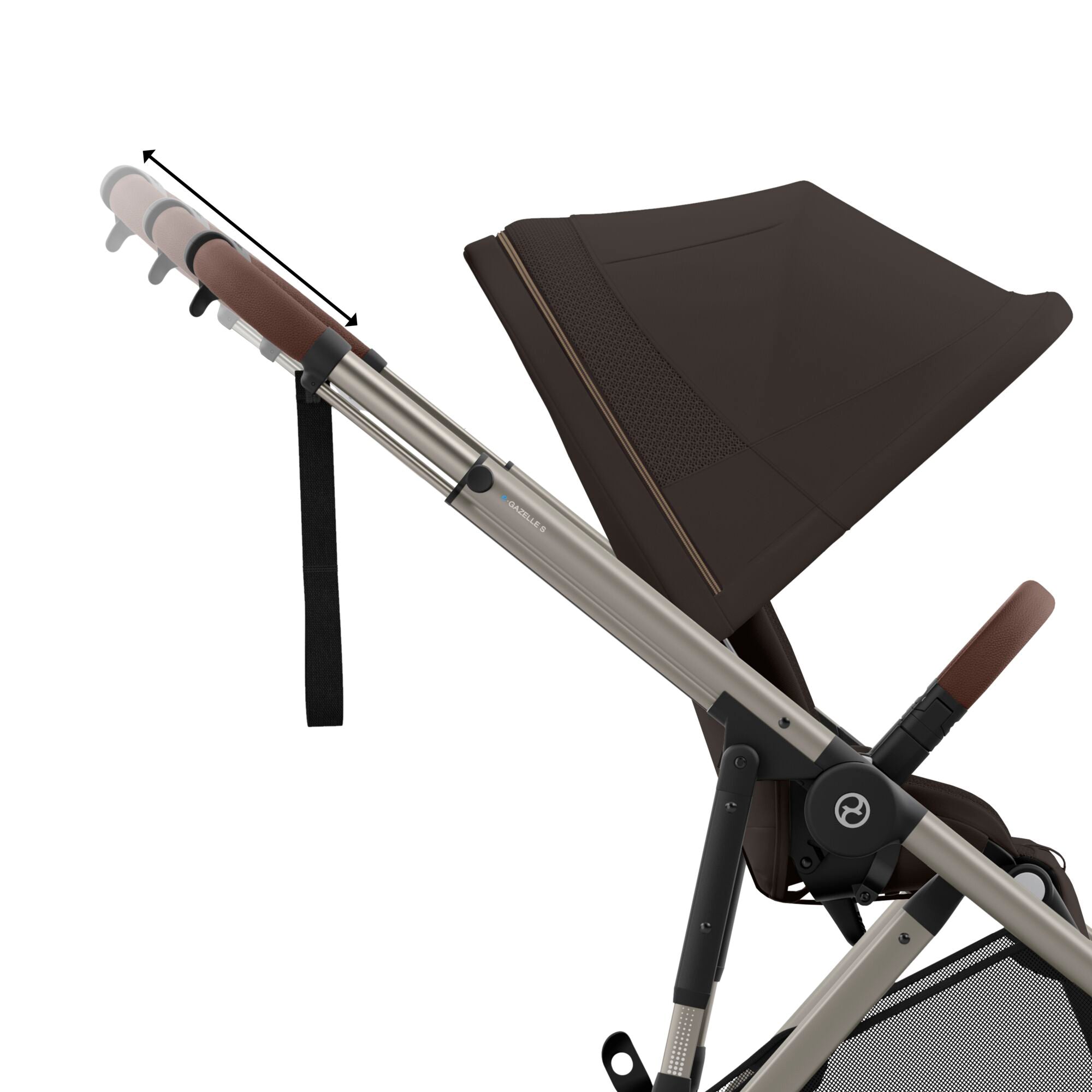 Cybex e-Gazelle S Cloud T Plus Bundle - Chocolate Brown