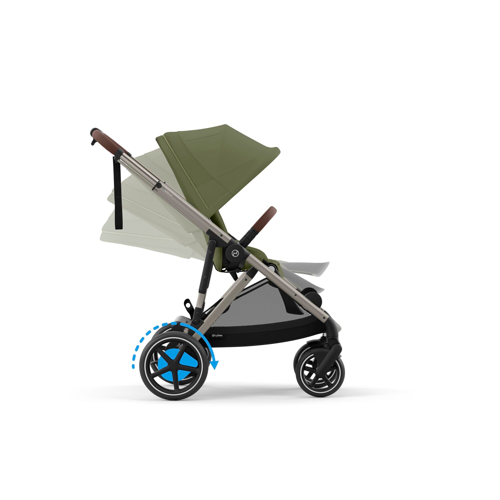 Cybex e-Gazelle S Essential Bundle - Moss Green