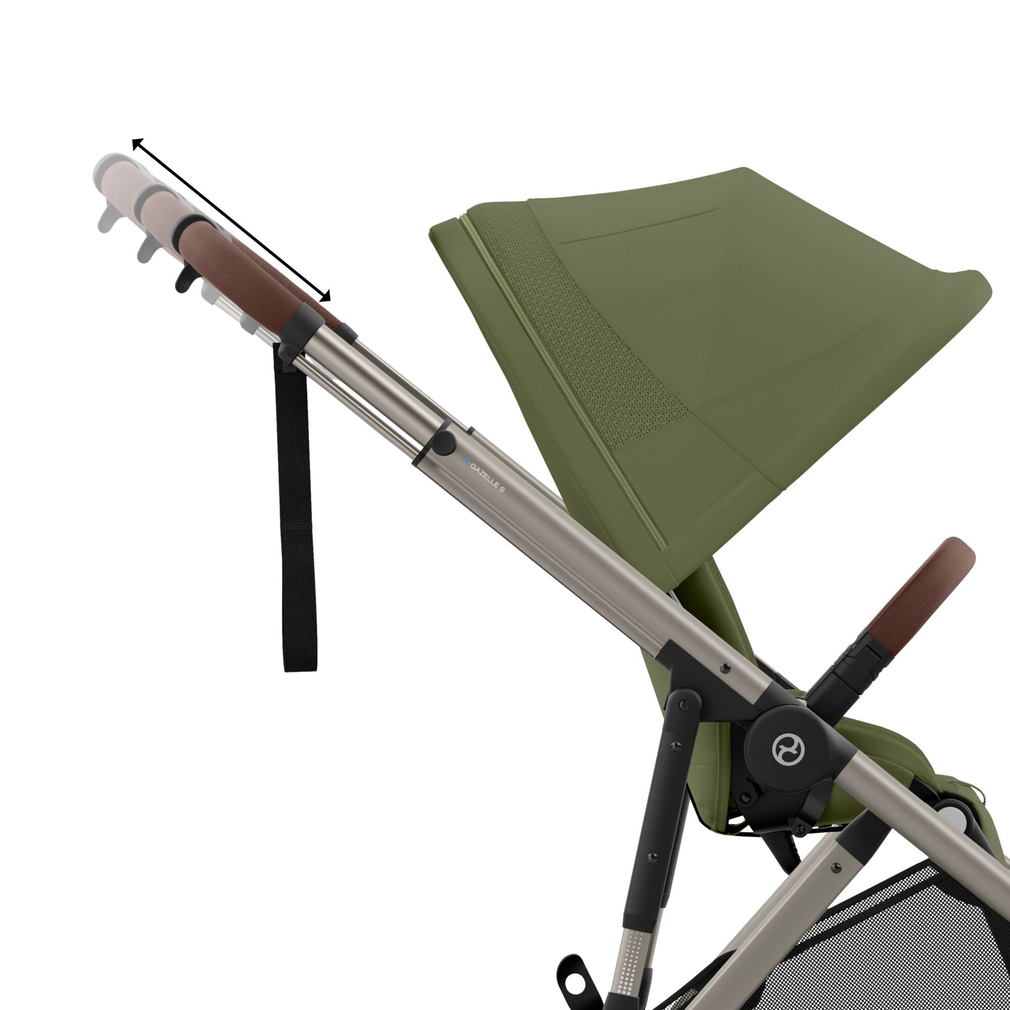Cybex e-Gazelle S Essential Bundle - Moss Green