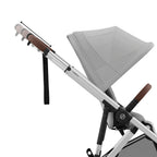Cybex e-Gazelle S Twin Pushchair - Stone Grey