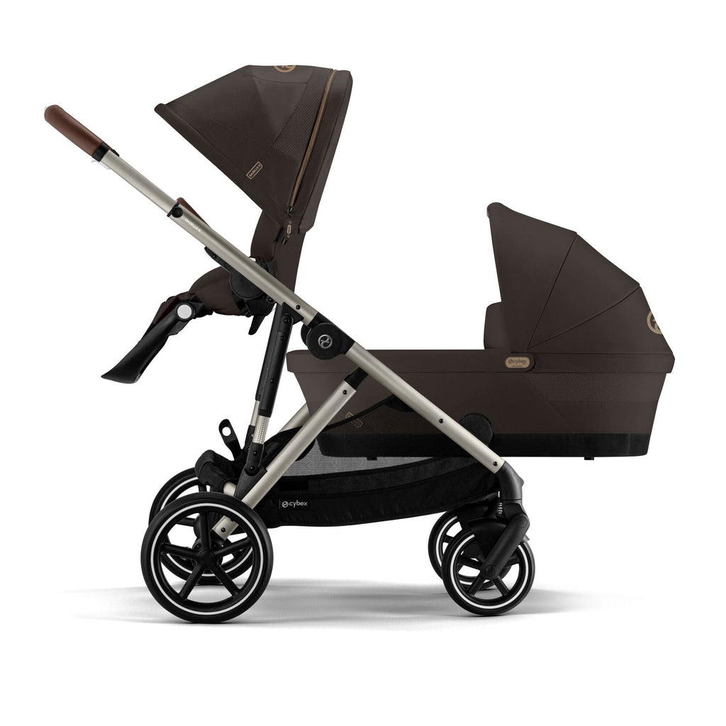 Cybex e-Gazelle S Essential Bundle - Chocolate Brown