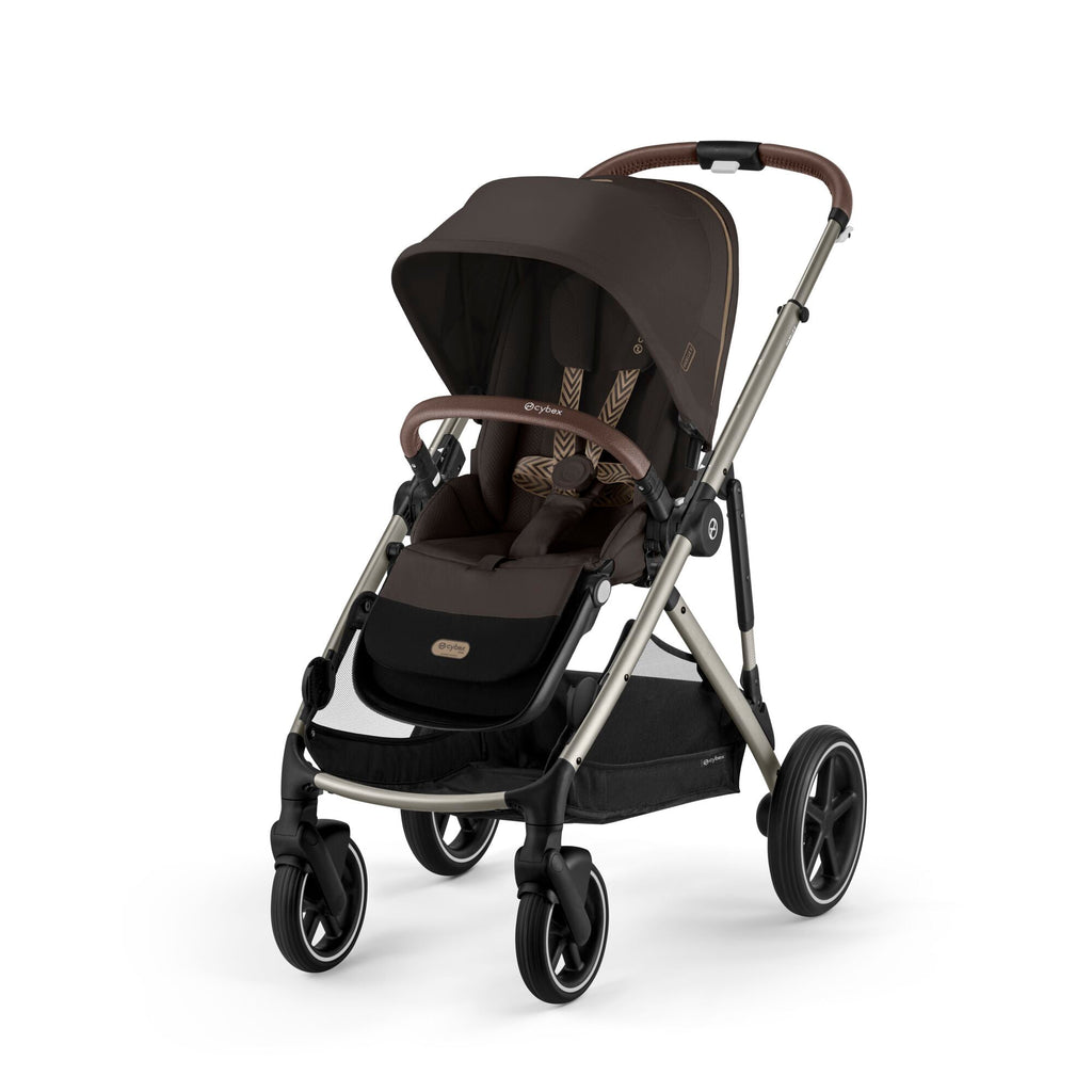 Cybex Gazelle S Twin Pushchair- Chocolate Brown