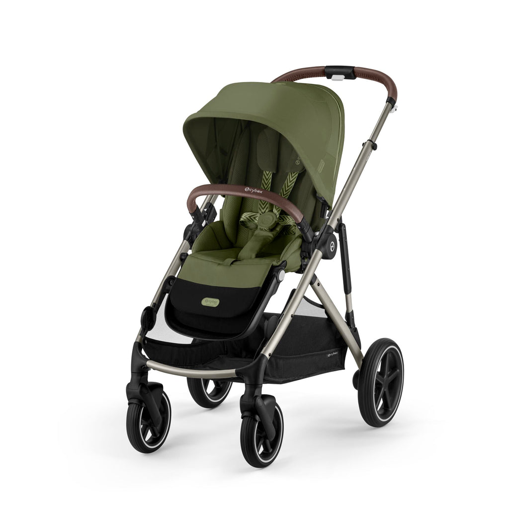 Cybex Gazelle S Twin Pushchair- Moss Green