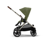 Cybex Gazelle S Double Pushchair- Moss Green