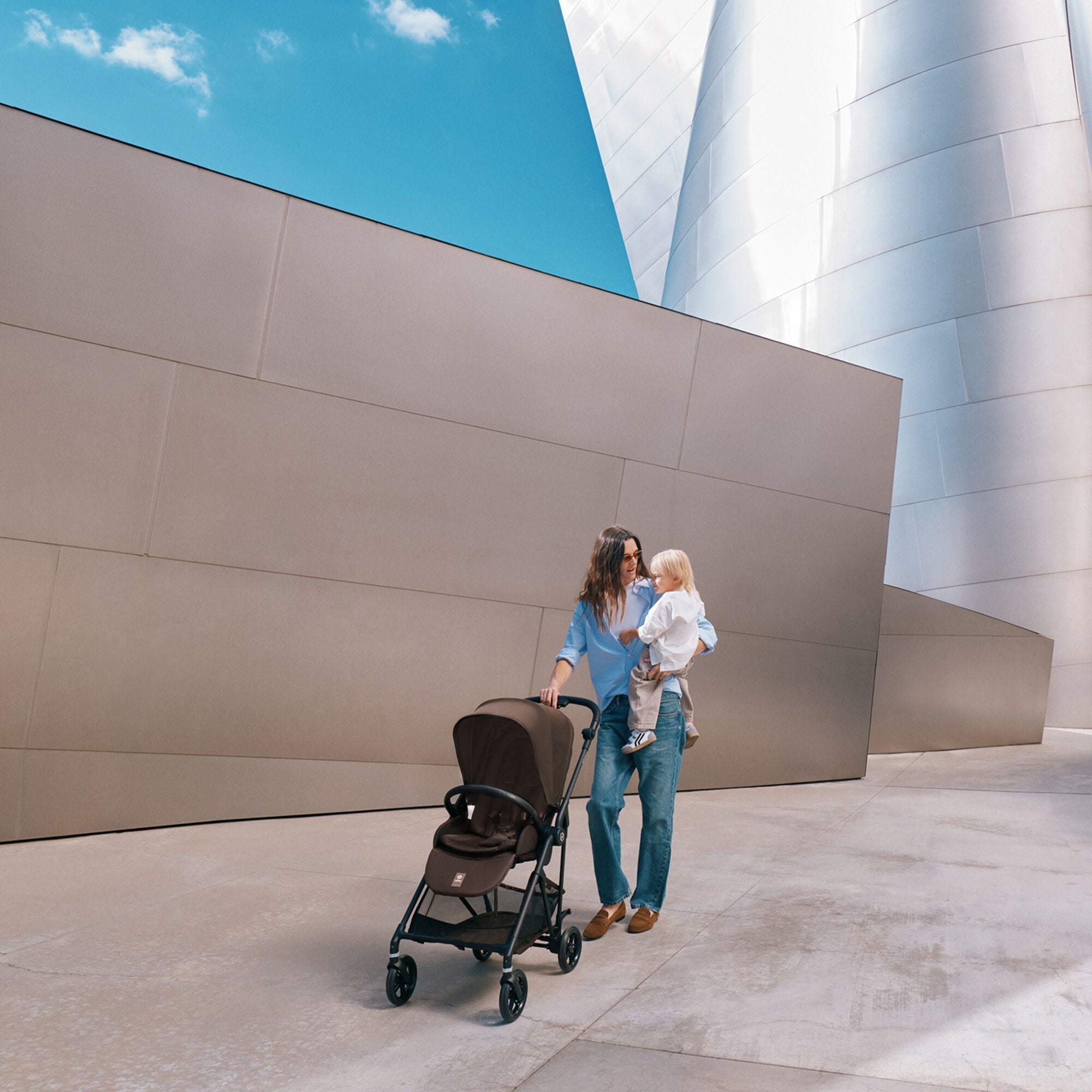 Cybex Melio Carbon Pushchair - Dune Grey