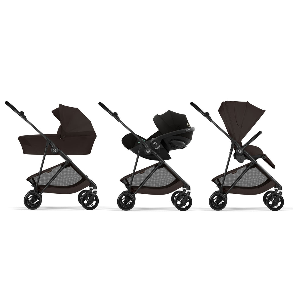 Cybex Melio Carbon Pushchair - Chocolate Brown