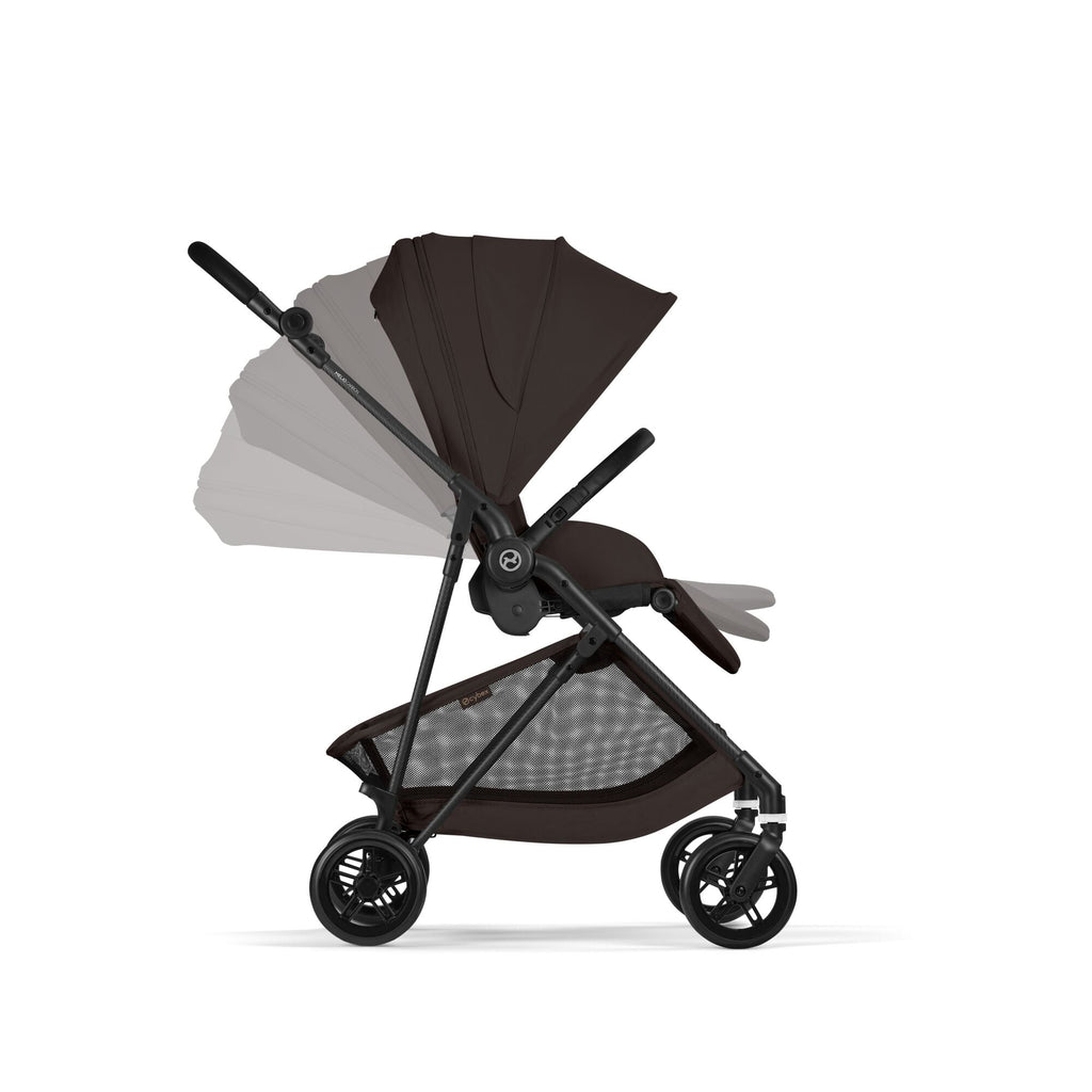 Cybex Melio Carbon Pushchair - Chocolate Brown