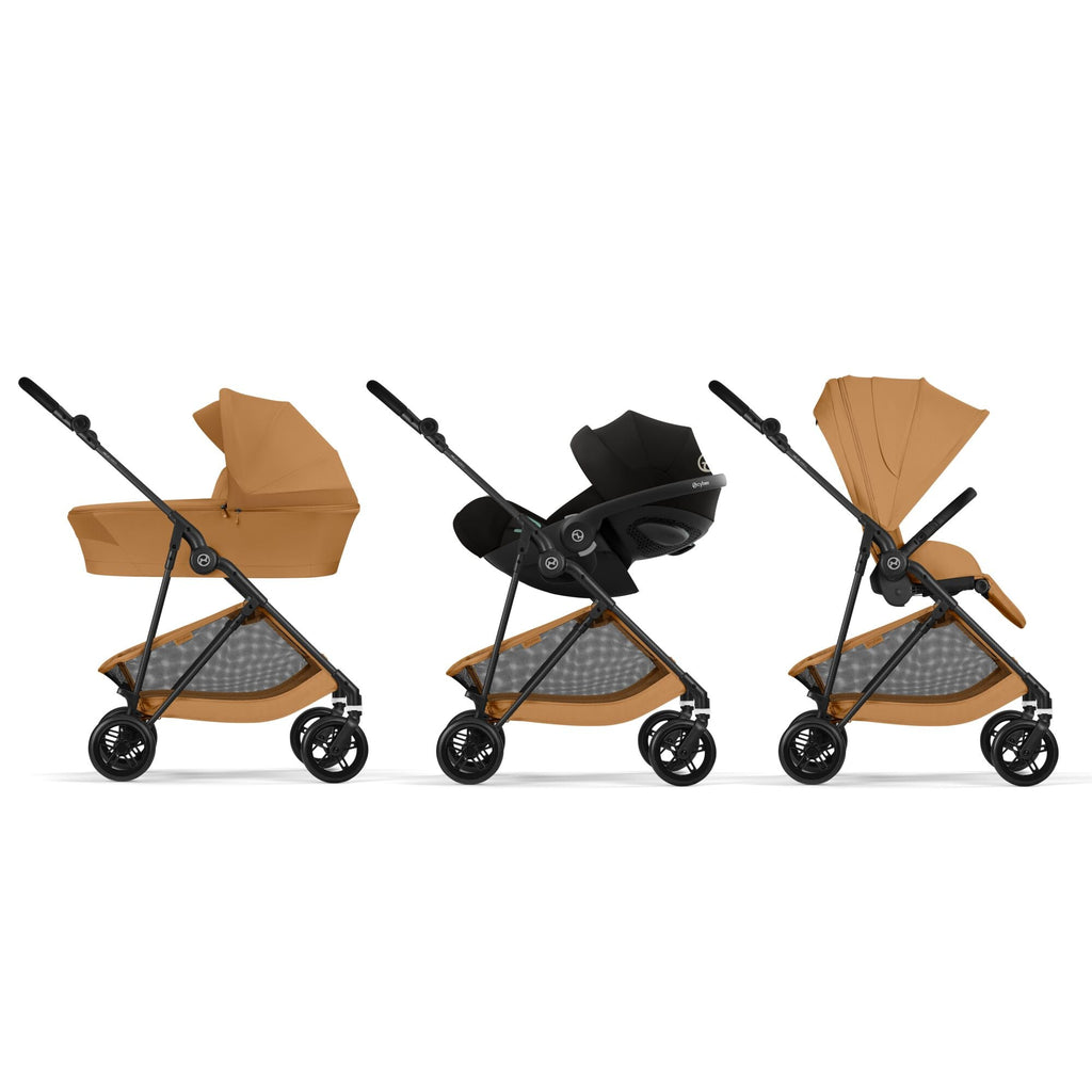 Cybex Melio Carbon Pushchair - Cinnamon Yellow